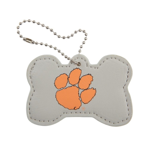 Mobile Dog Gear Clemson Tigers Pet Weekender Backpack (16"x12"x8") Gray/Orange - Picture 6 of 7